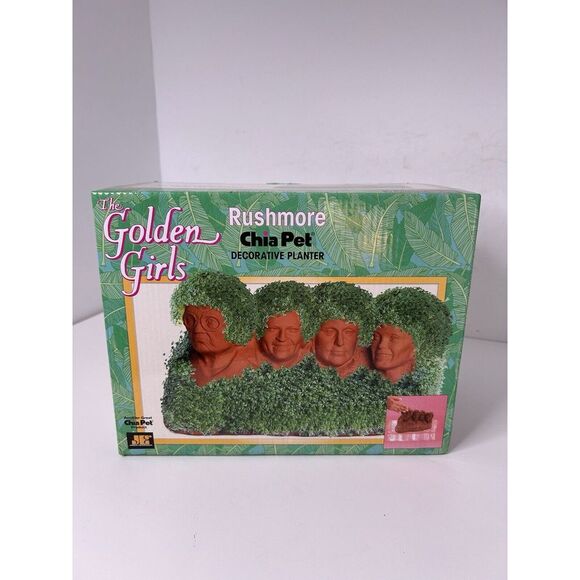 Chia Pet‎ TV's The Golden Girls Rushmore Decorative Planter New - Picture 1 of 5